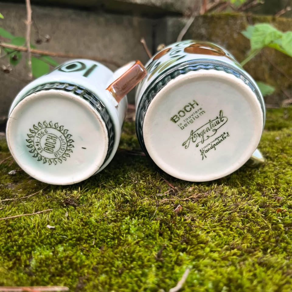 Lot de 7 tasses Boch collection "Argenteuil" – Bild 4