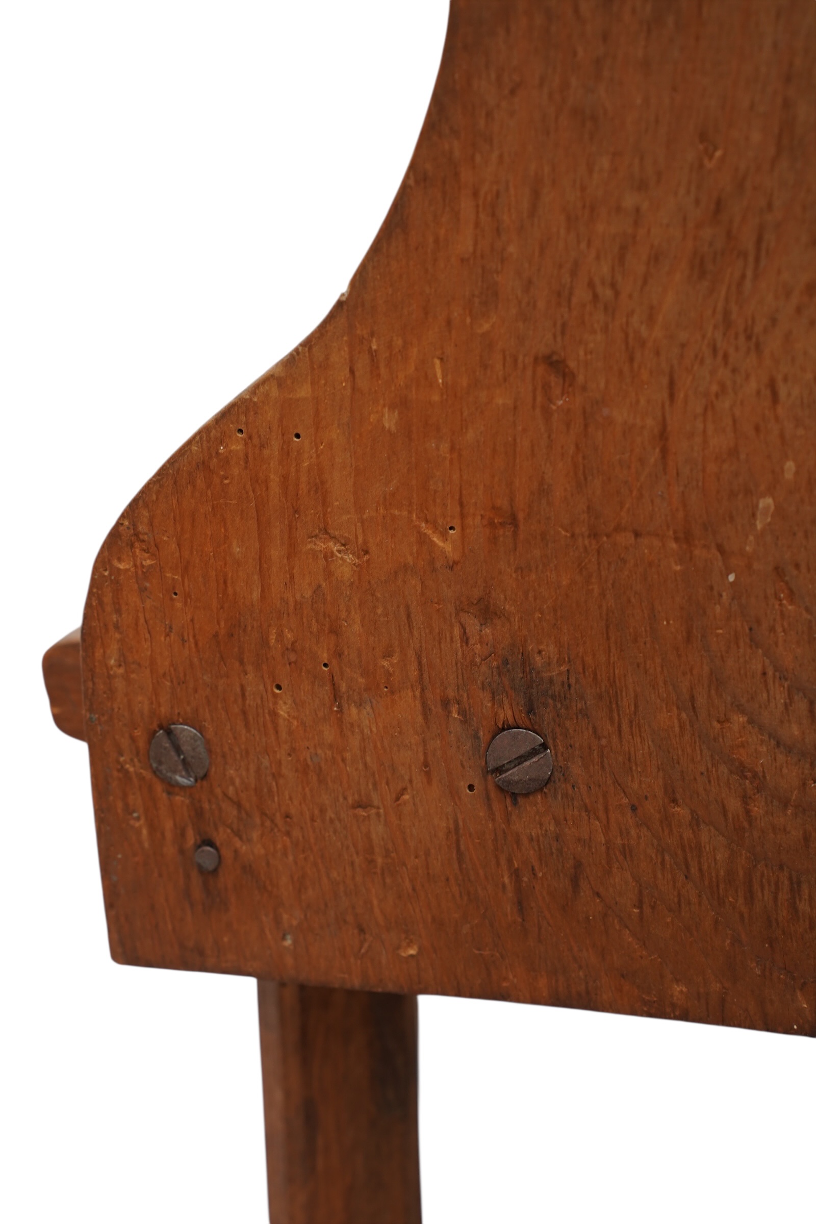 Escabelle pour enfant, Suisse, style brutaliste – Image 3
