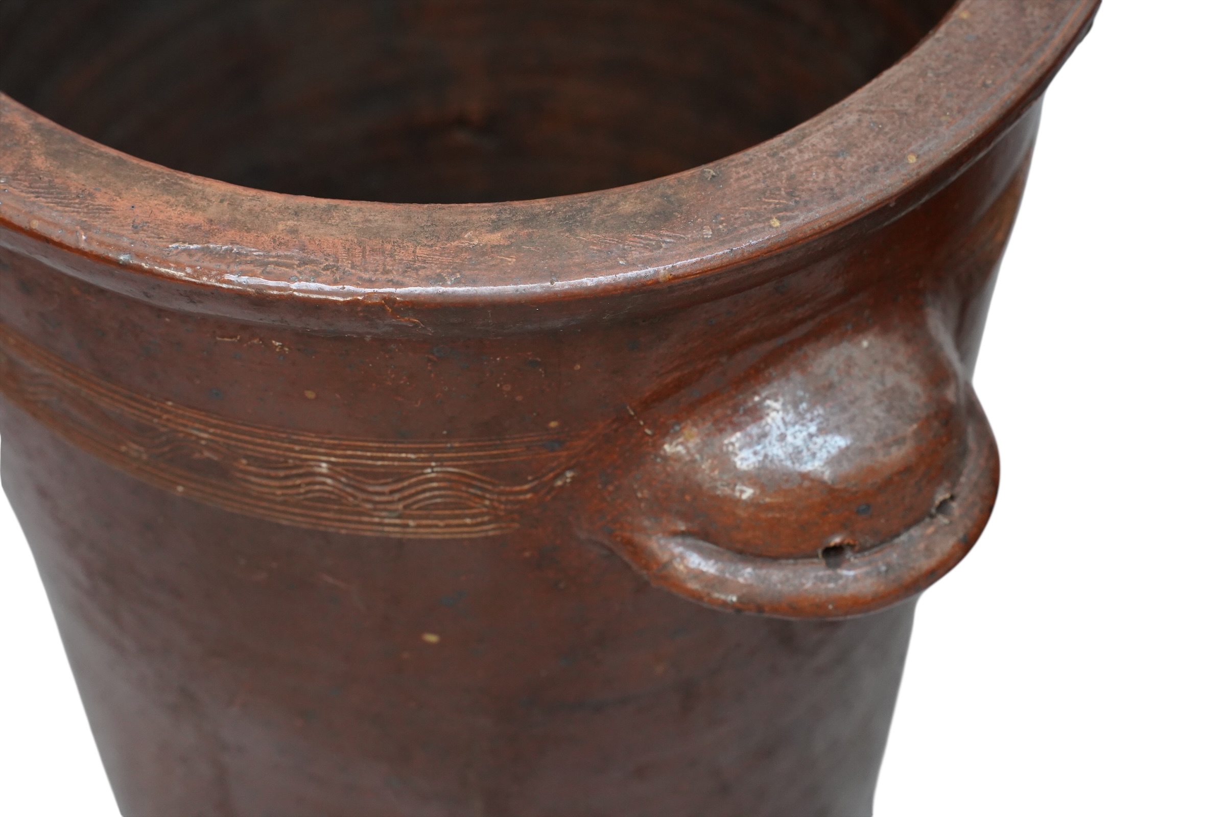 Paire de grands pots en grès vernissé de 35 L – Bild 10
