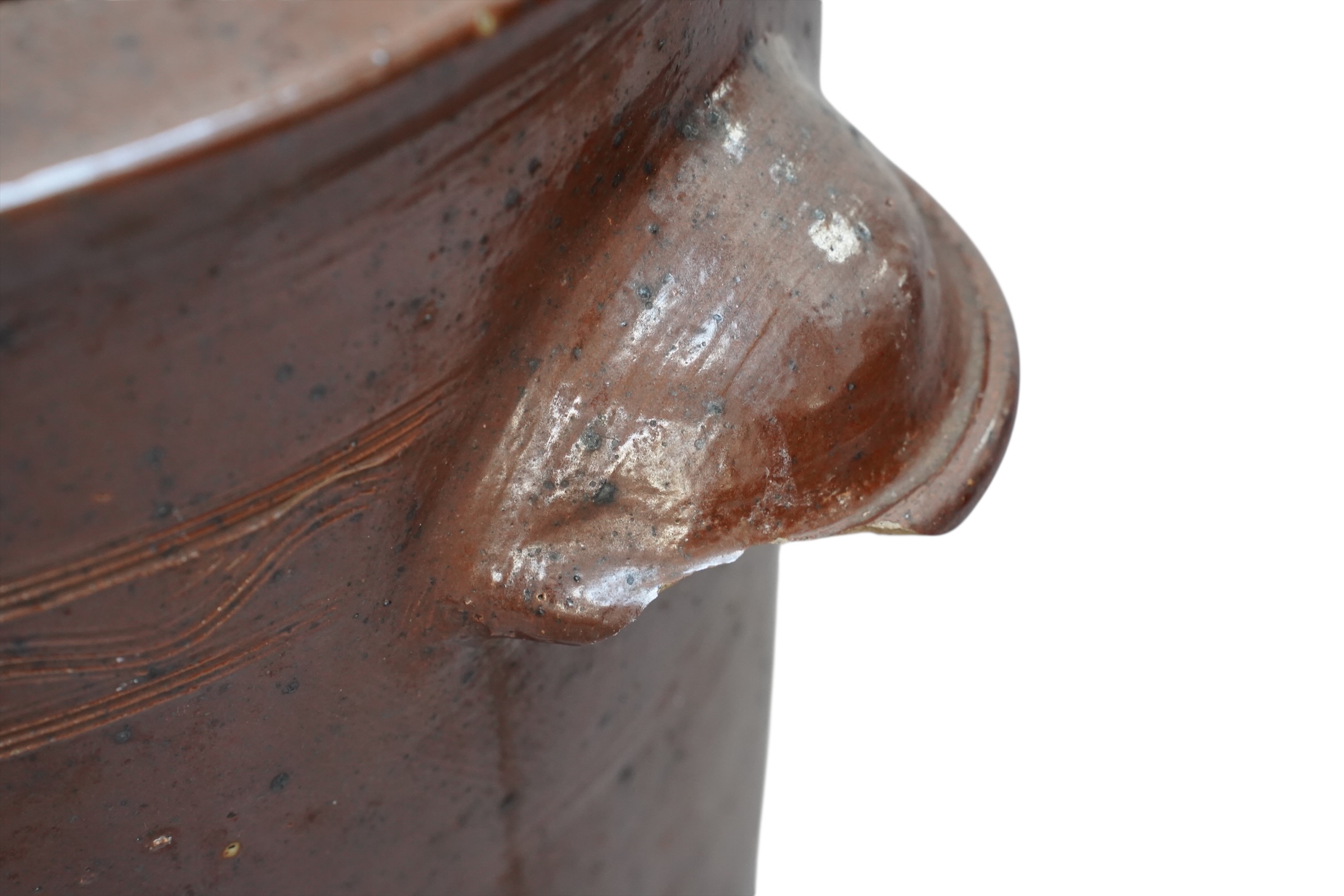 Paire de grands pots en grès vernissé de 35 L – Bild 11