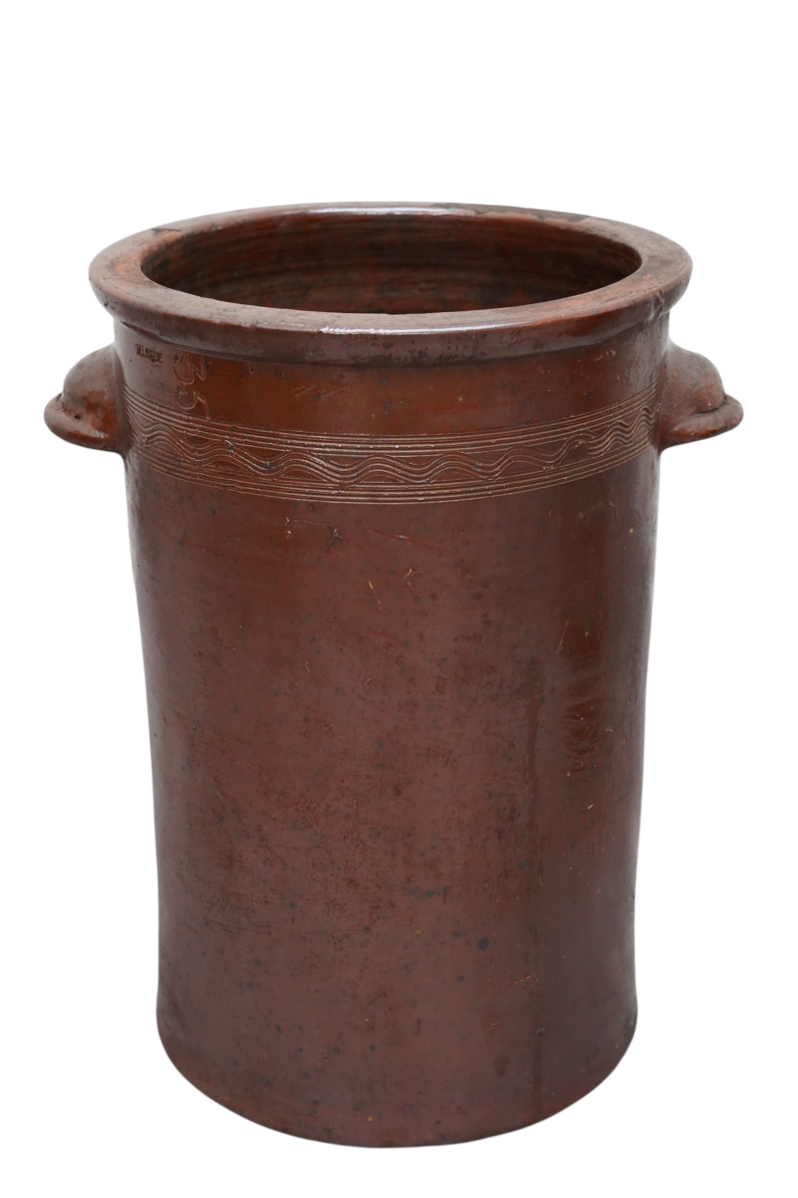 Paire de grands pots en grès vernissé de 35 L – Bild 12