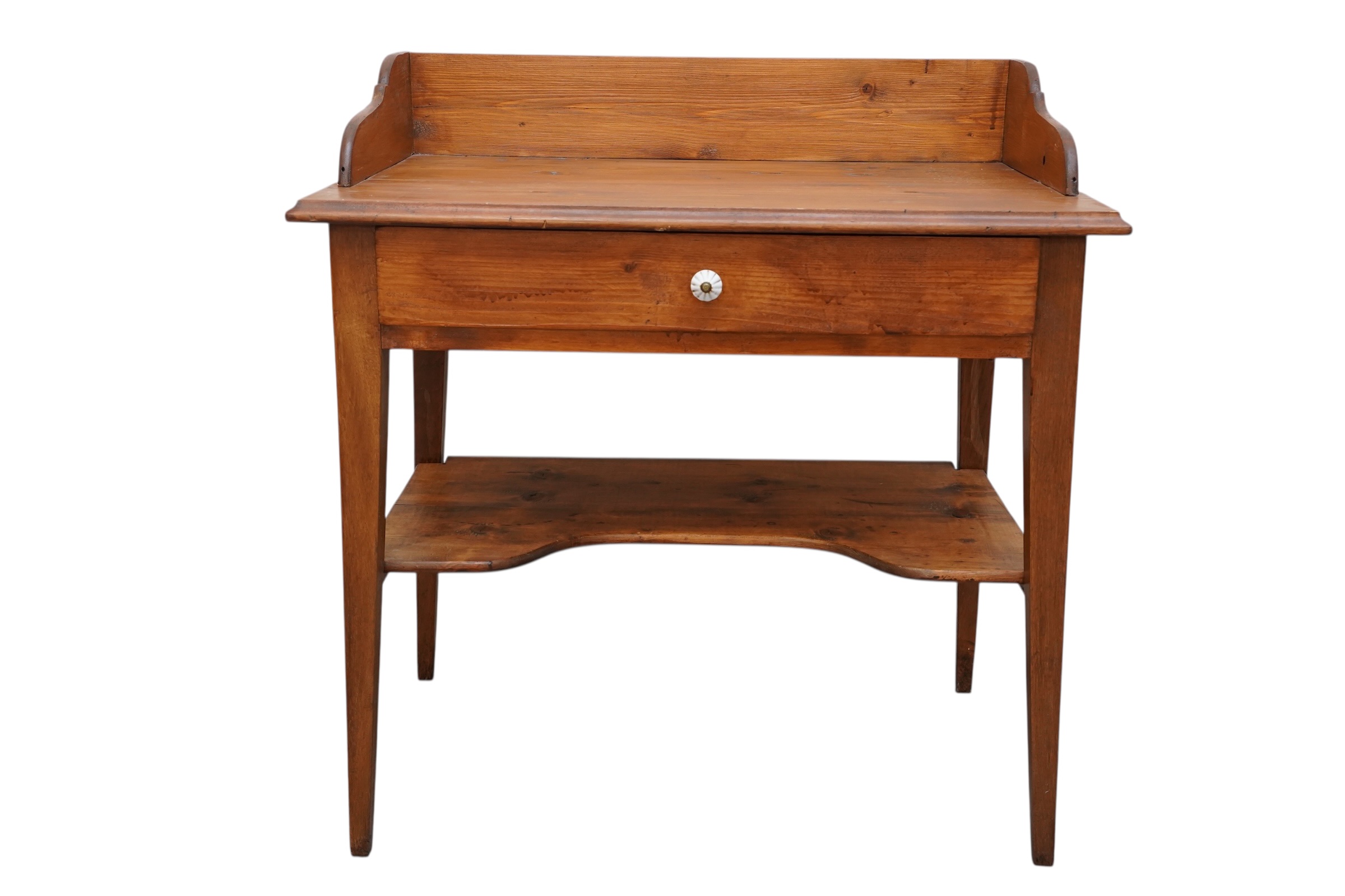 Table de toilette ancienne, style rustique début du XXe – Bild 3