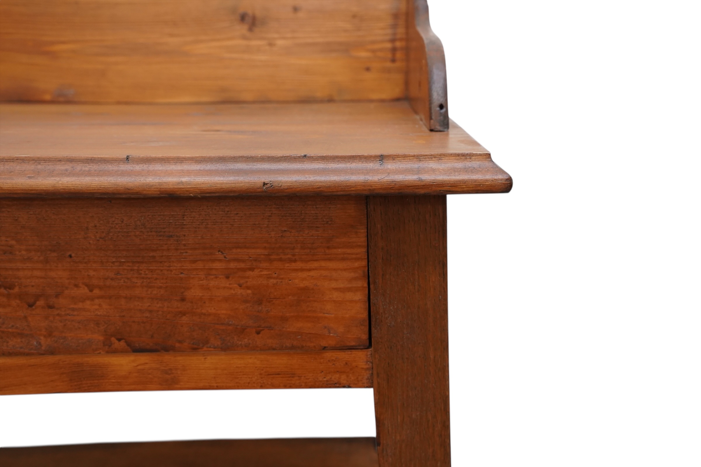 Table de toilette ancienne, style rustique début du XXe – Bild 5