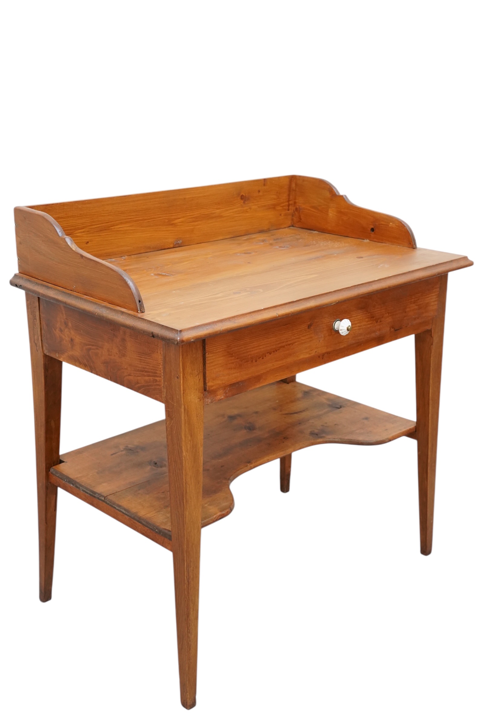 Table de toilette ancienne, style rustique début du XXe – Bild 2