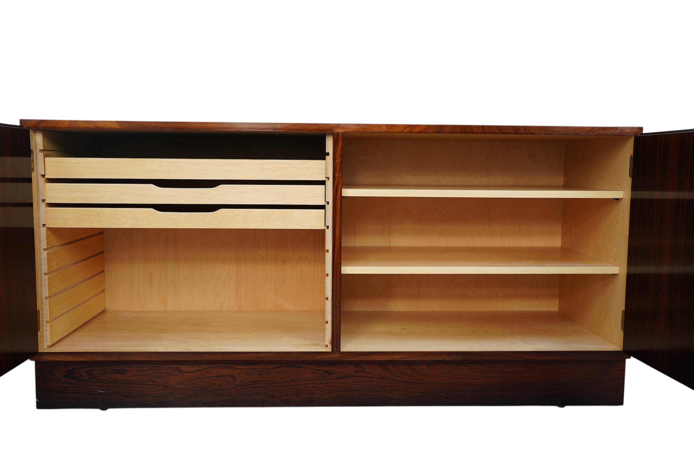 Buffet bas en palissandre Poul Hundevad – Bild 14