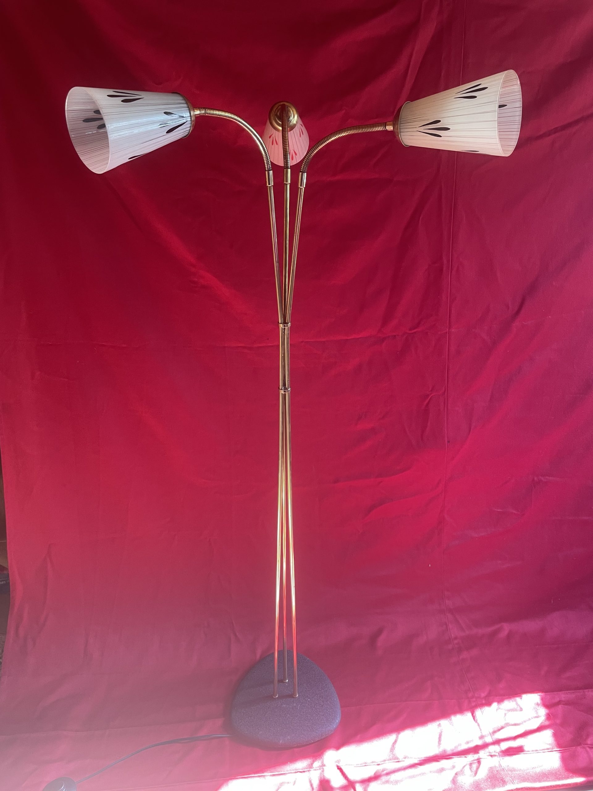 Lampadaire italien articulé 1960 – Bild 3
