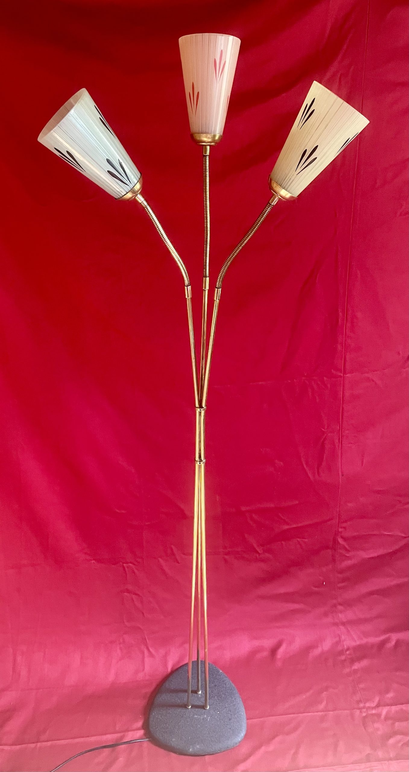 Lampadaire italien articulé 1960 – Bild 2