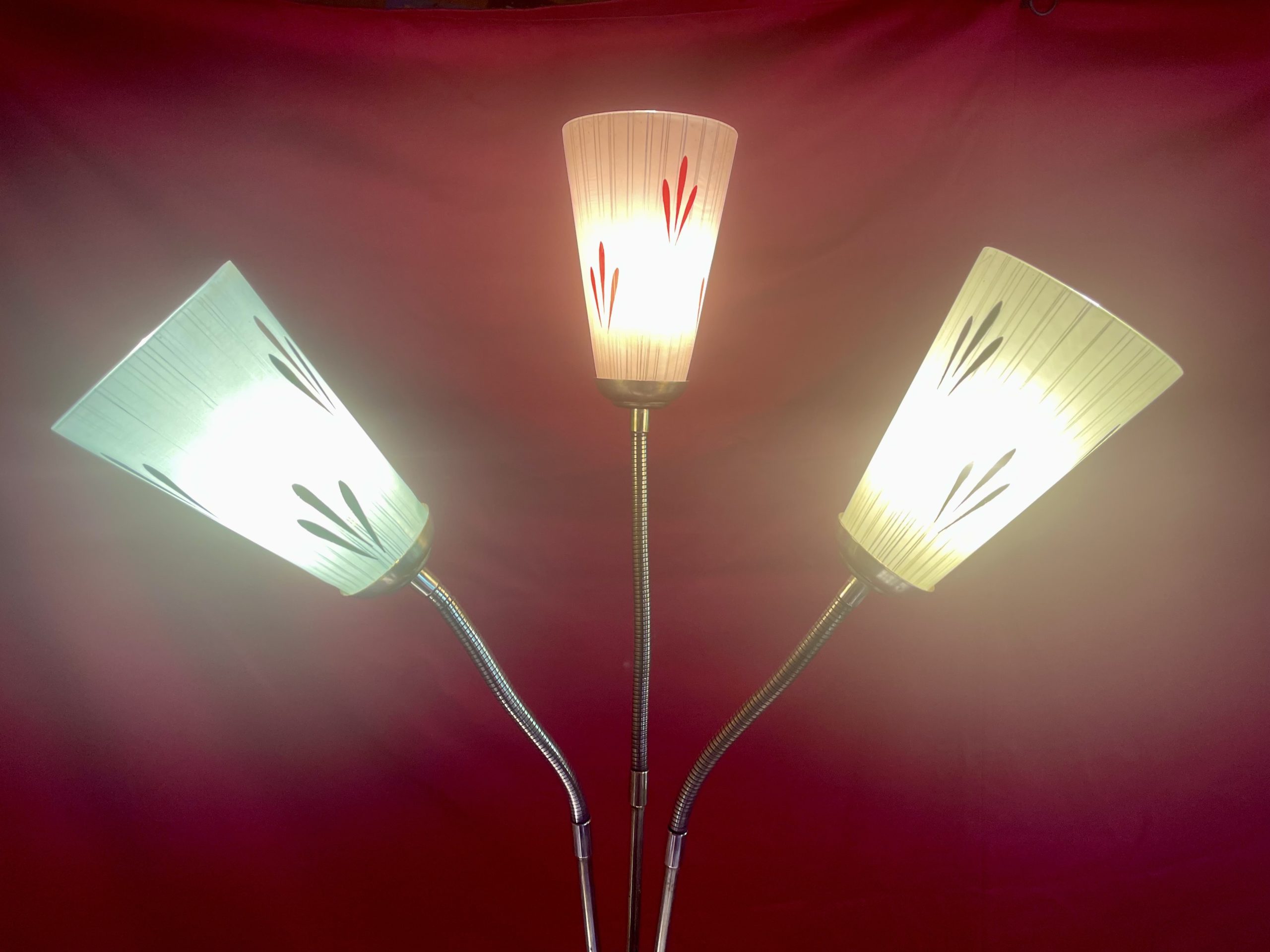 Lampadaire italien articulé 1960 – Bild 5