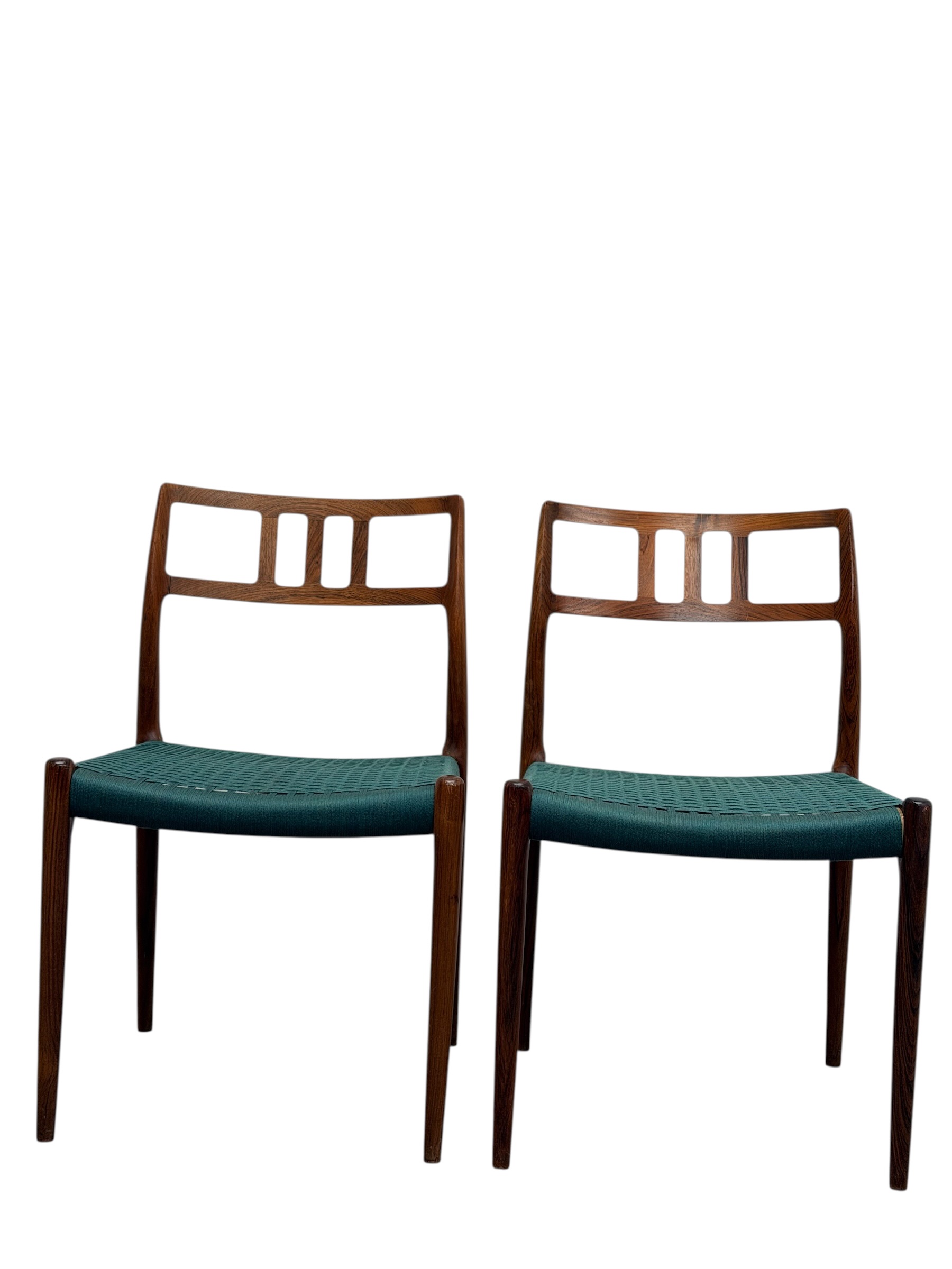 Set de 2 chaises Niels Otto Møller modèle 79 – Bild 3