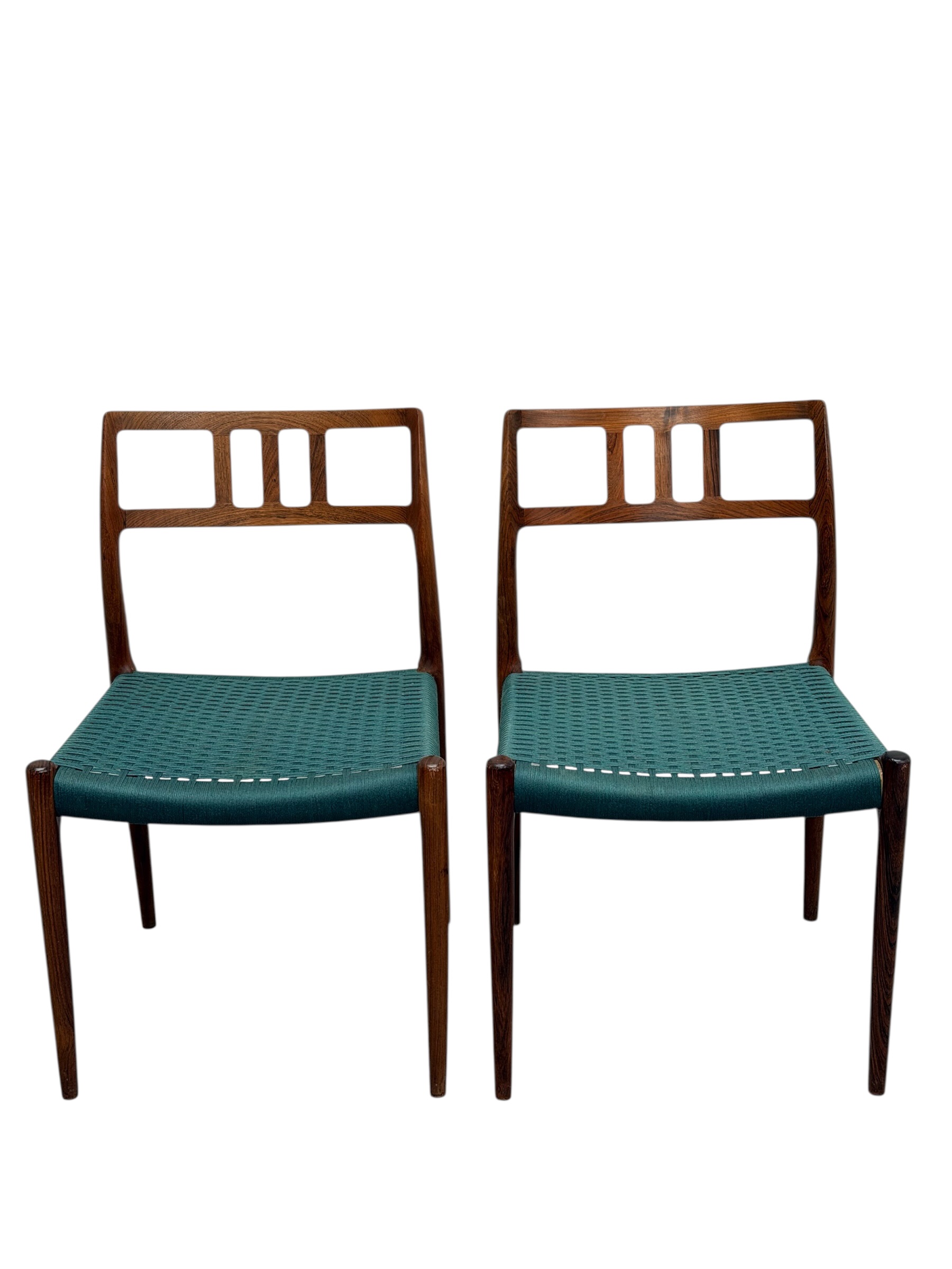 Set de 2 chaises Niels Otto Møller modèle 79 – Bild 2