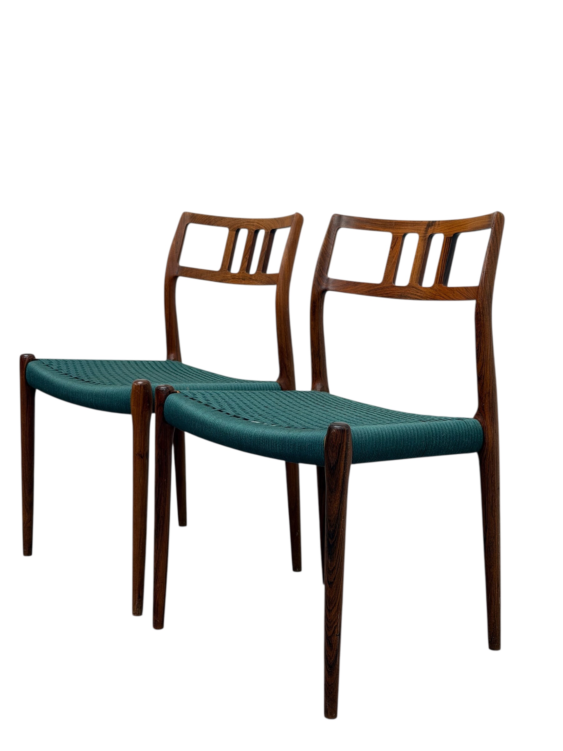 Set de 2 chaises Niels Otto Møller modèle 79 – Bild 6