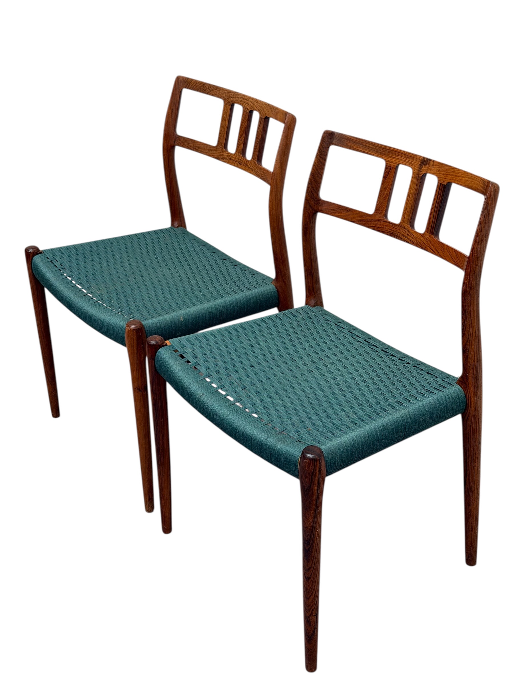 Set de 2 chaises Niels Otto Møller modèle 79 – Bild 7