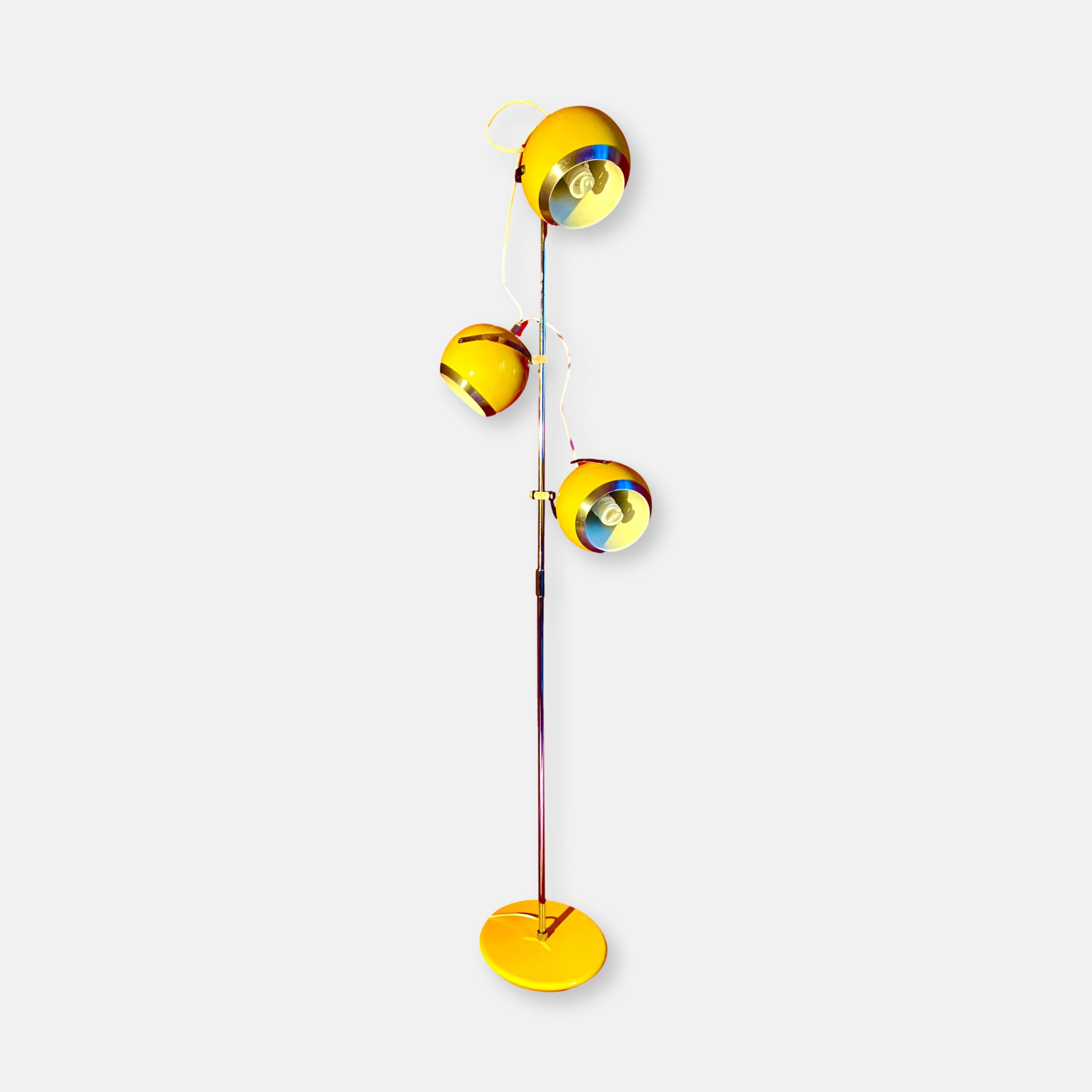 Lampe sur pied, "Aluminor", 1970