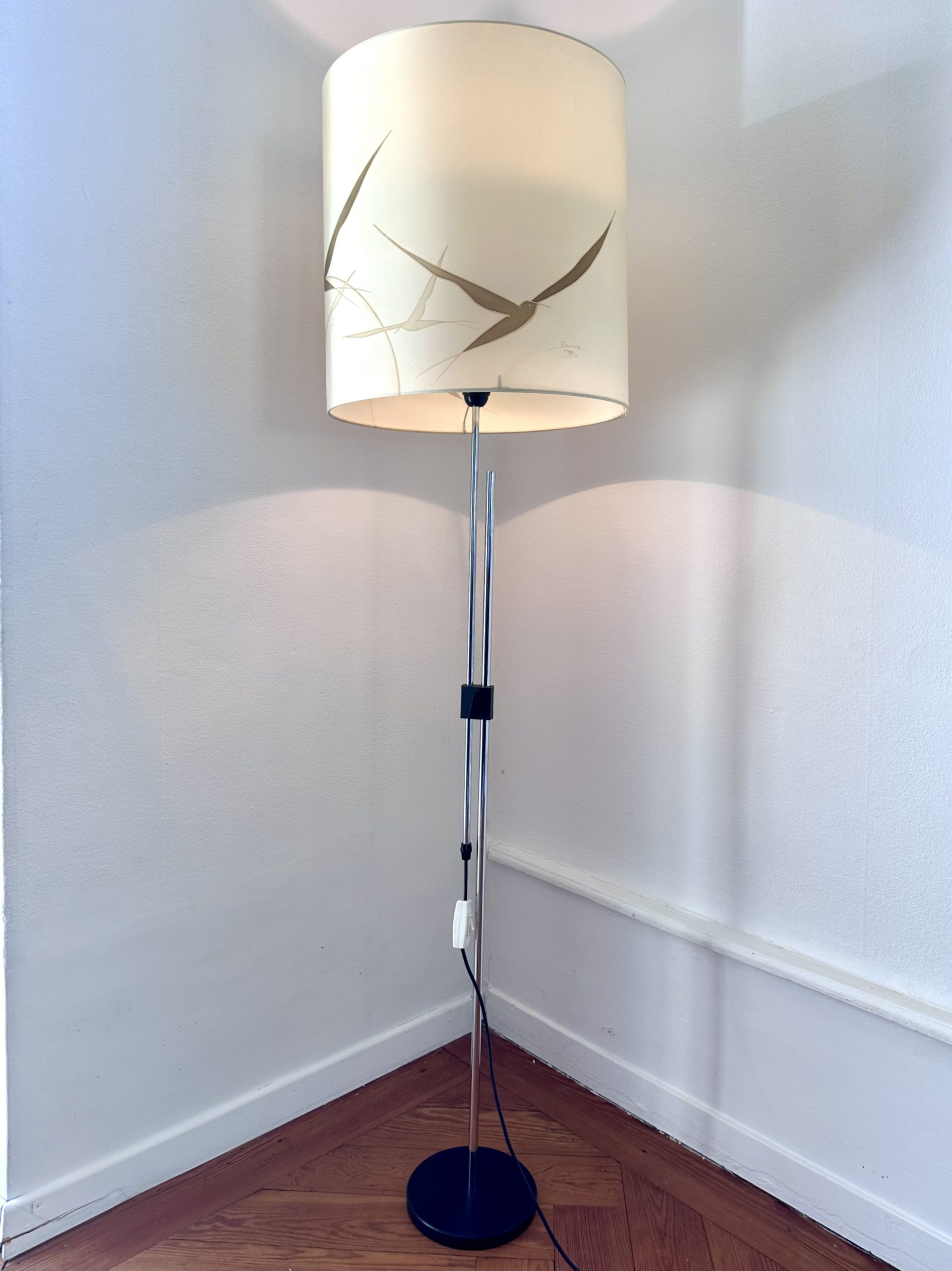 Lampe de sol vintage Séverin Paris, 1970 – Bild 3