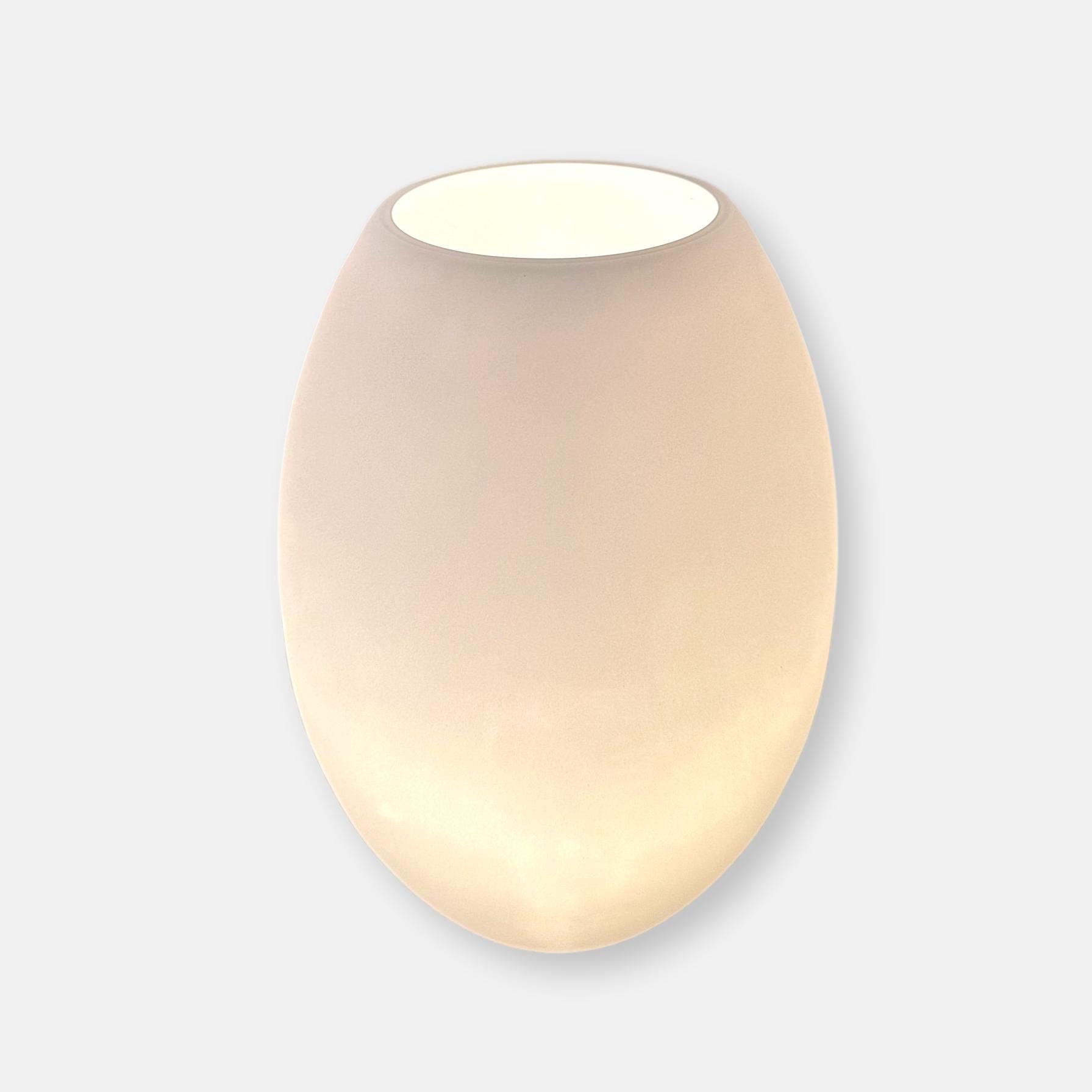Lampe Volux Zen 432-2 en verre opalin