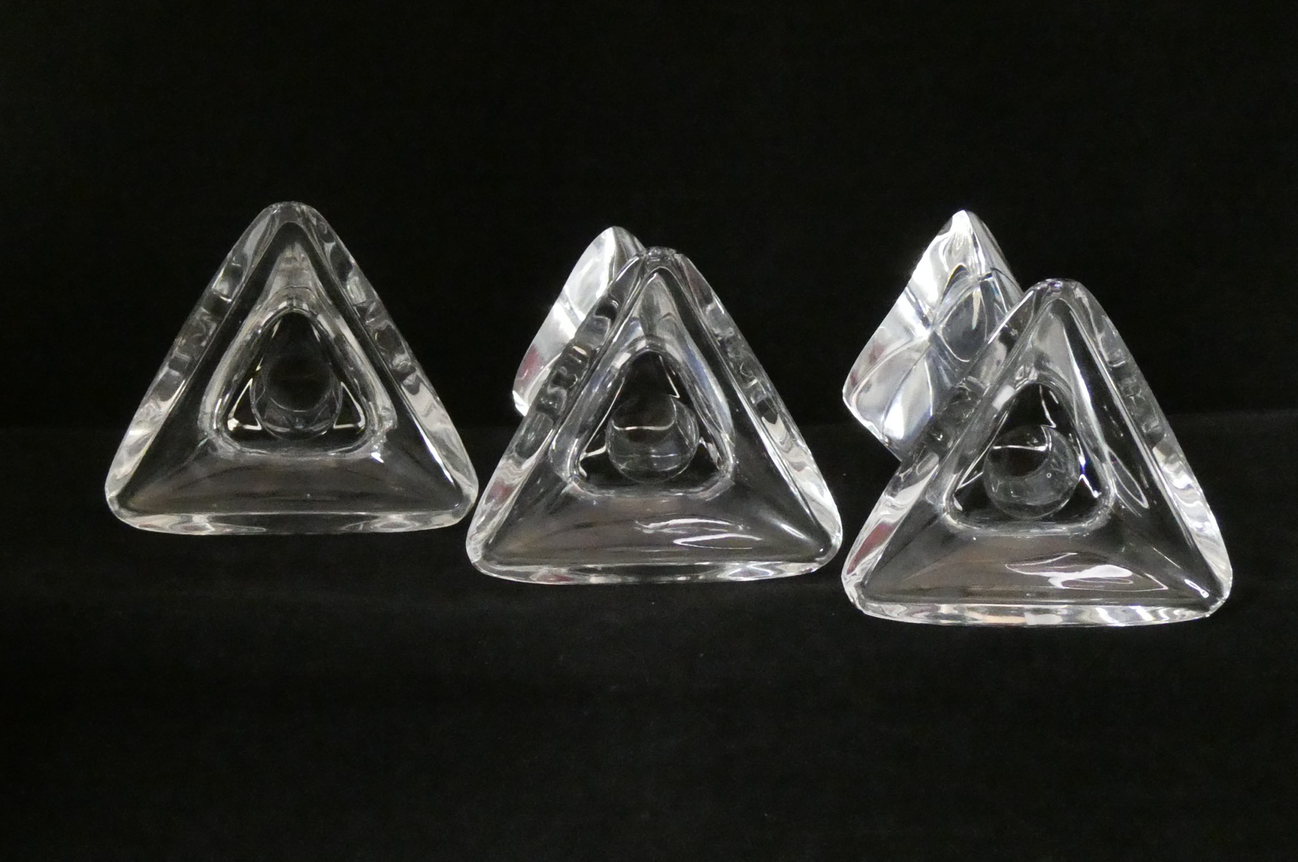 Set bougeoirs de Peter Muller pour Val St Lambert – Bild 4
