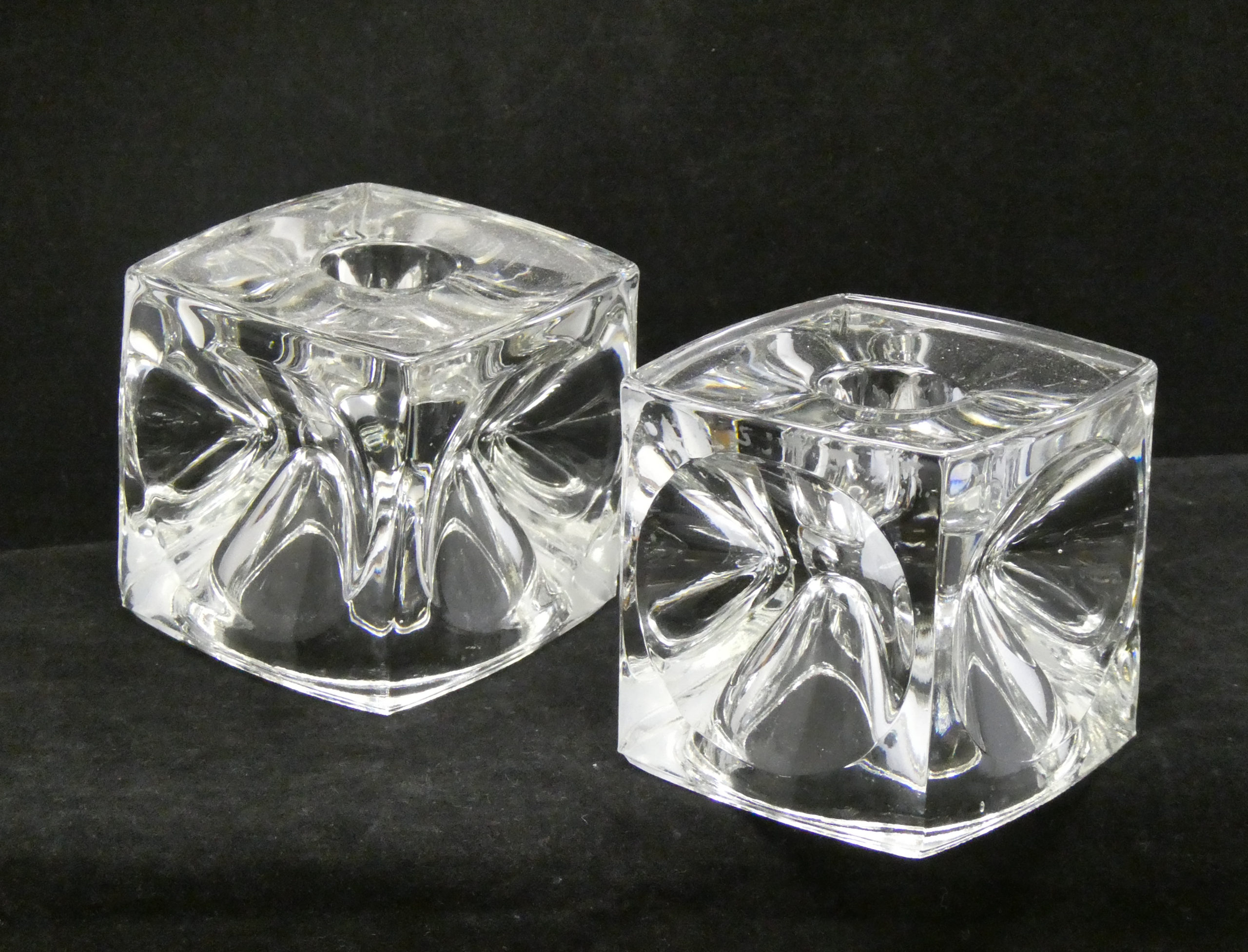 Paire de bougeoirs de Rudolf Jurnikl vers 1970 – Bild 2