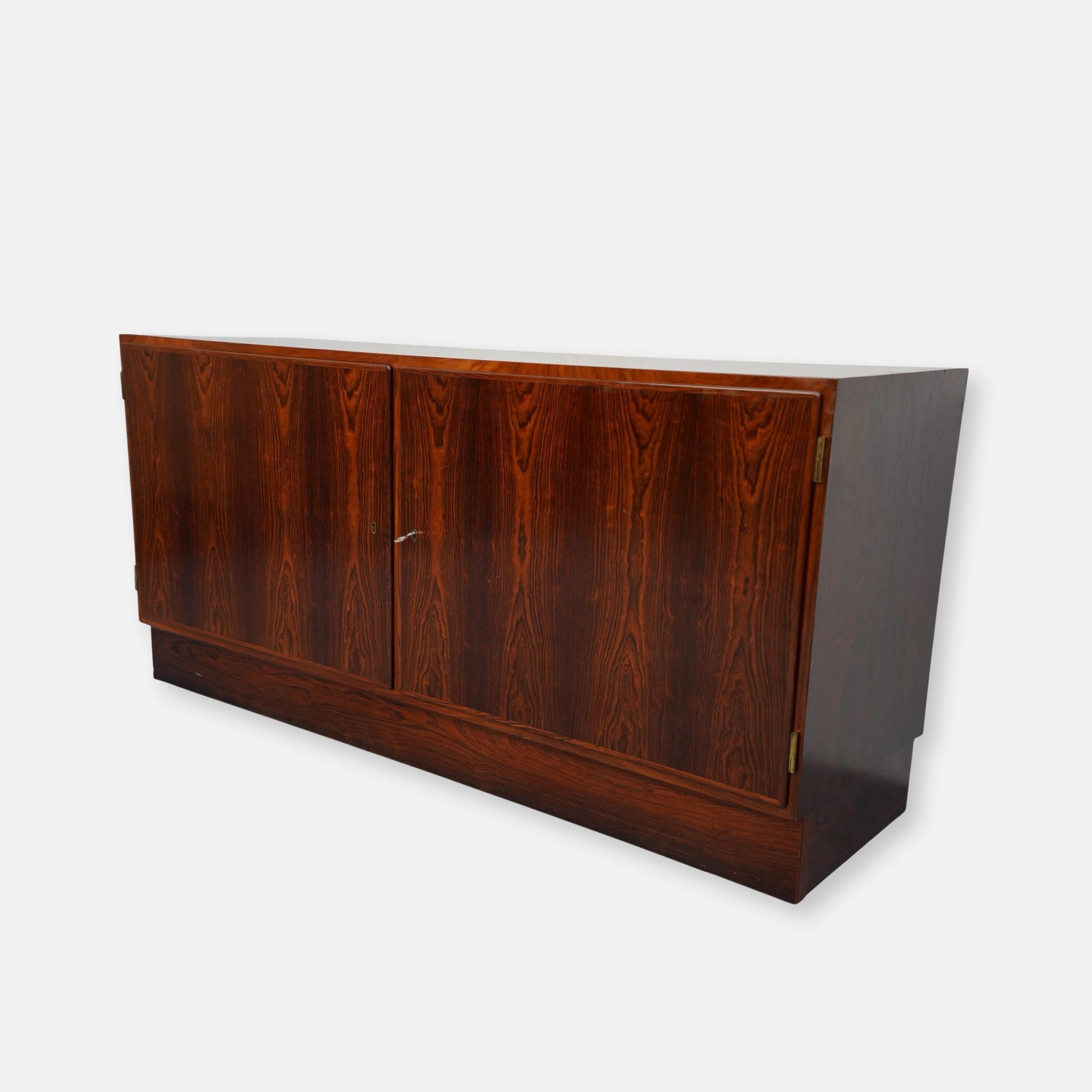 Buffet bas en palissandre Poul Hundevad