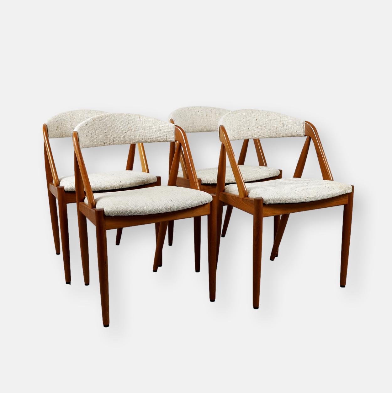 Set de 4 chaises modèle 31 de Johannes Andersen