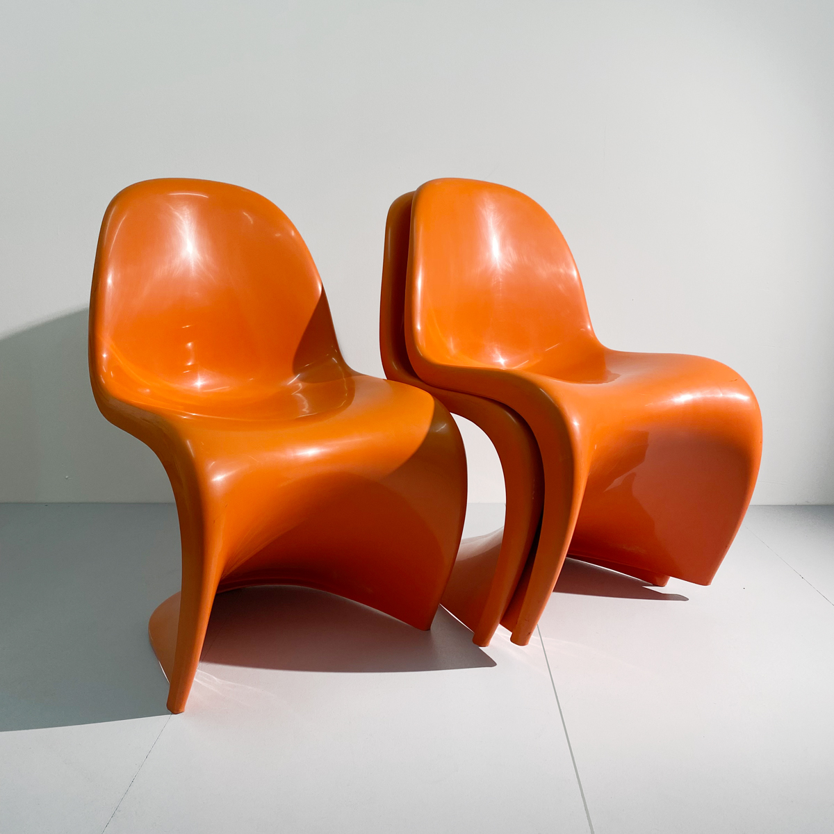 Lot de 4 chaises vintage « Panton Chair » Fehlbaum – Image 2