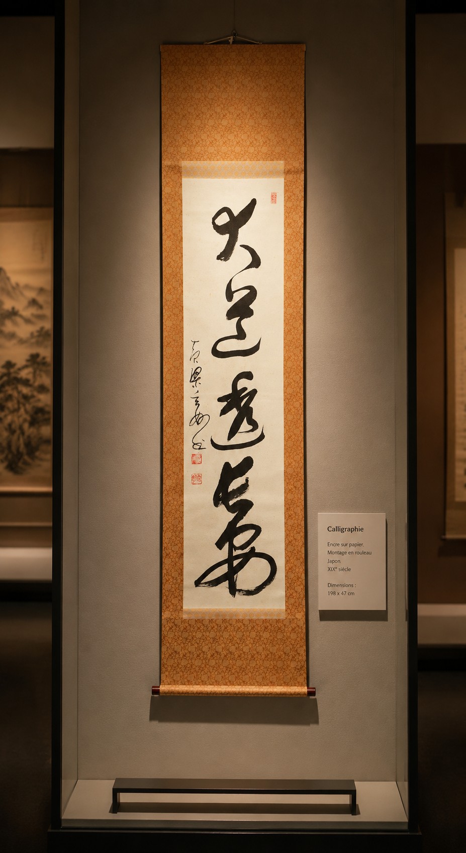 Kakejiku - Rouleau suspendu original Japon – Image 3