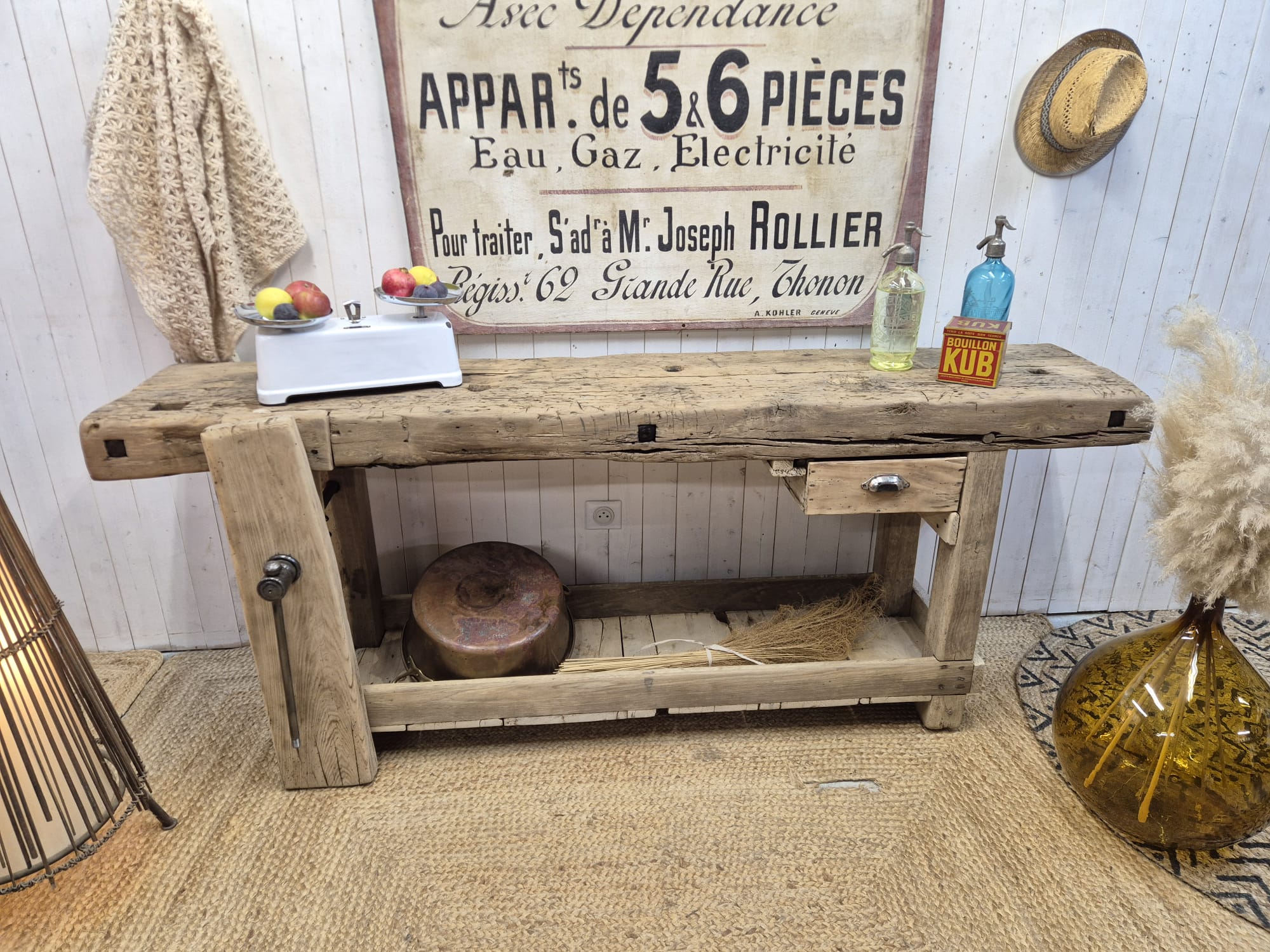 Ancien établi de menuisier – Bild 3