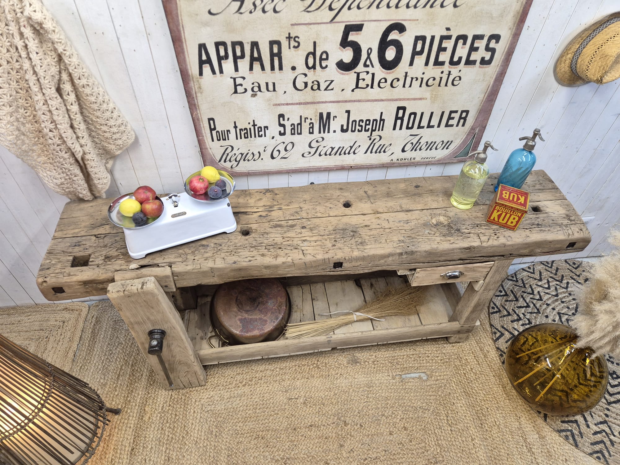Ancien établi de menuisier – Bild 4