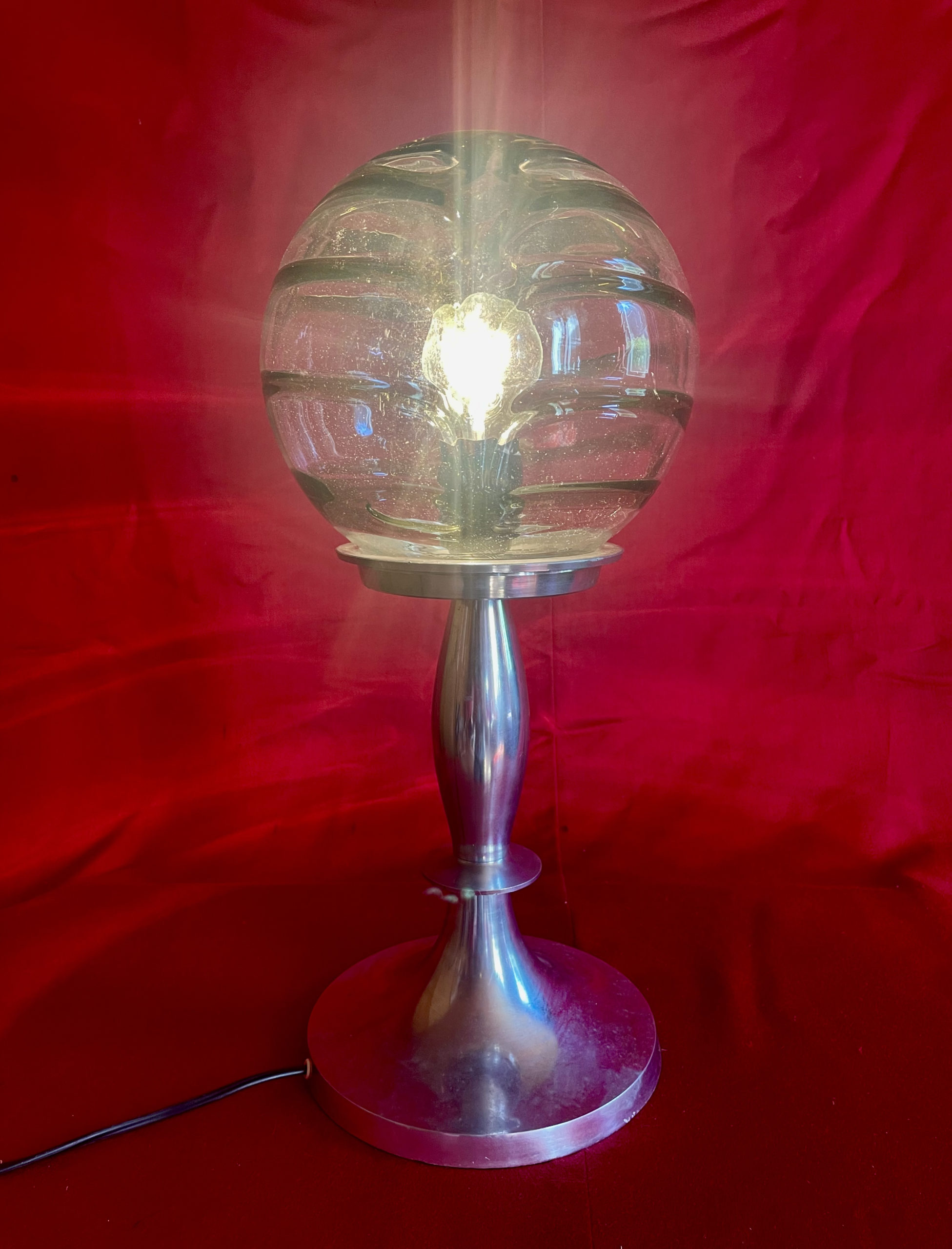 Lampe Space Age, verrerie "Doria", 1970 – Bild 6