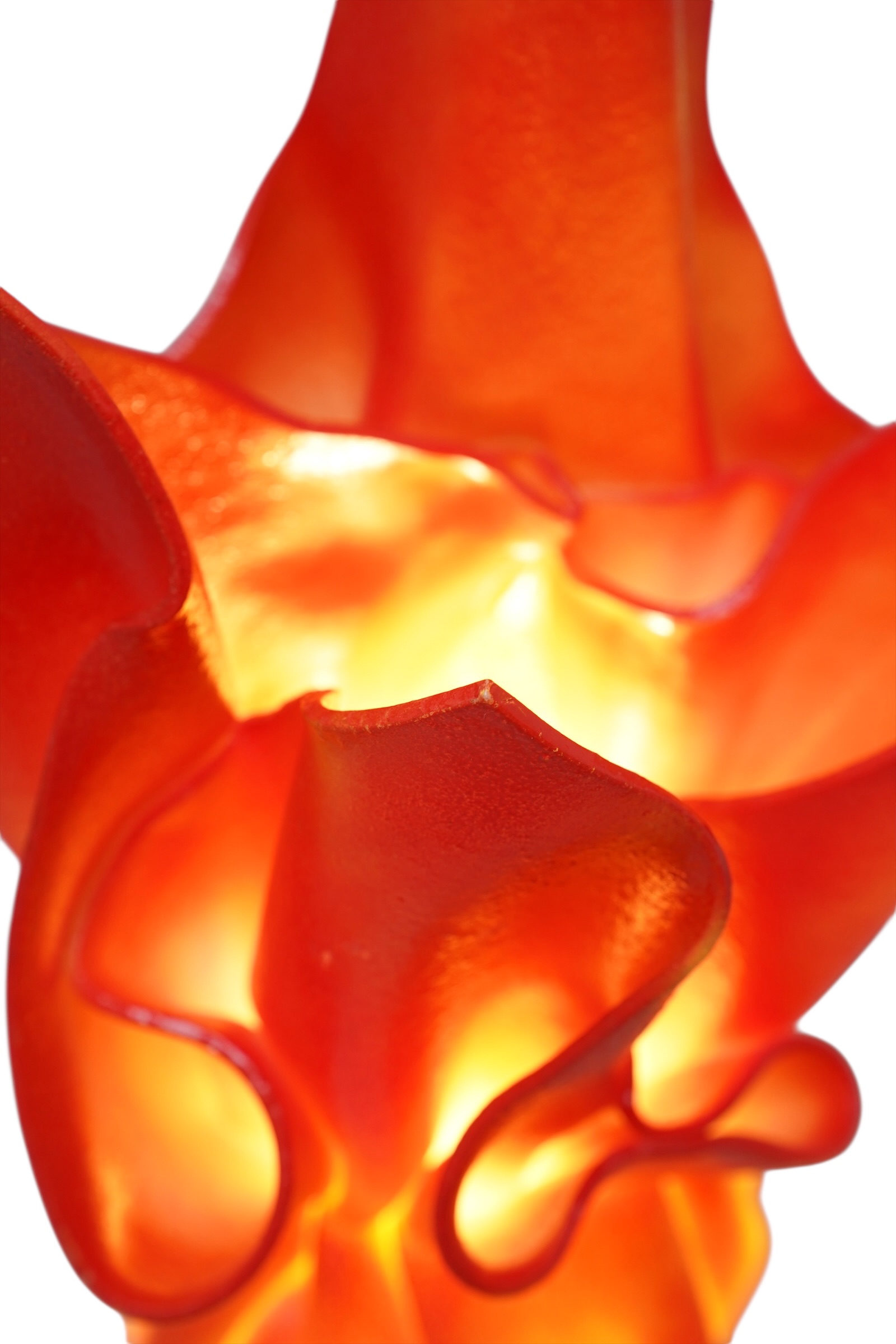 Lampe drapée à poser « Les Exclarares » – 1980’s – Image 2