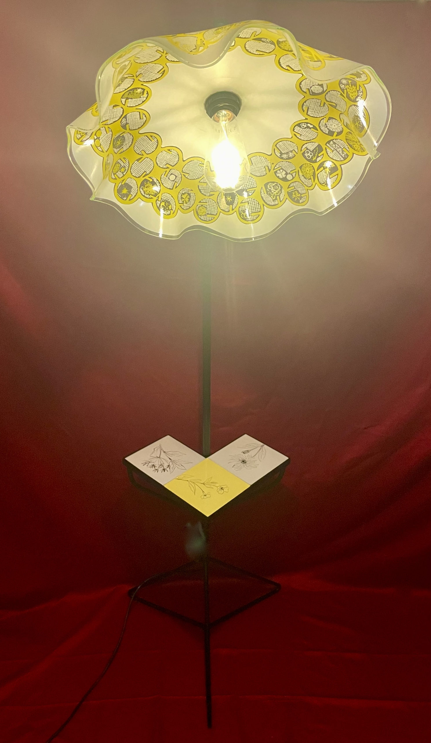 Lampadaire - liseuse motifs champêtre – Image 7