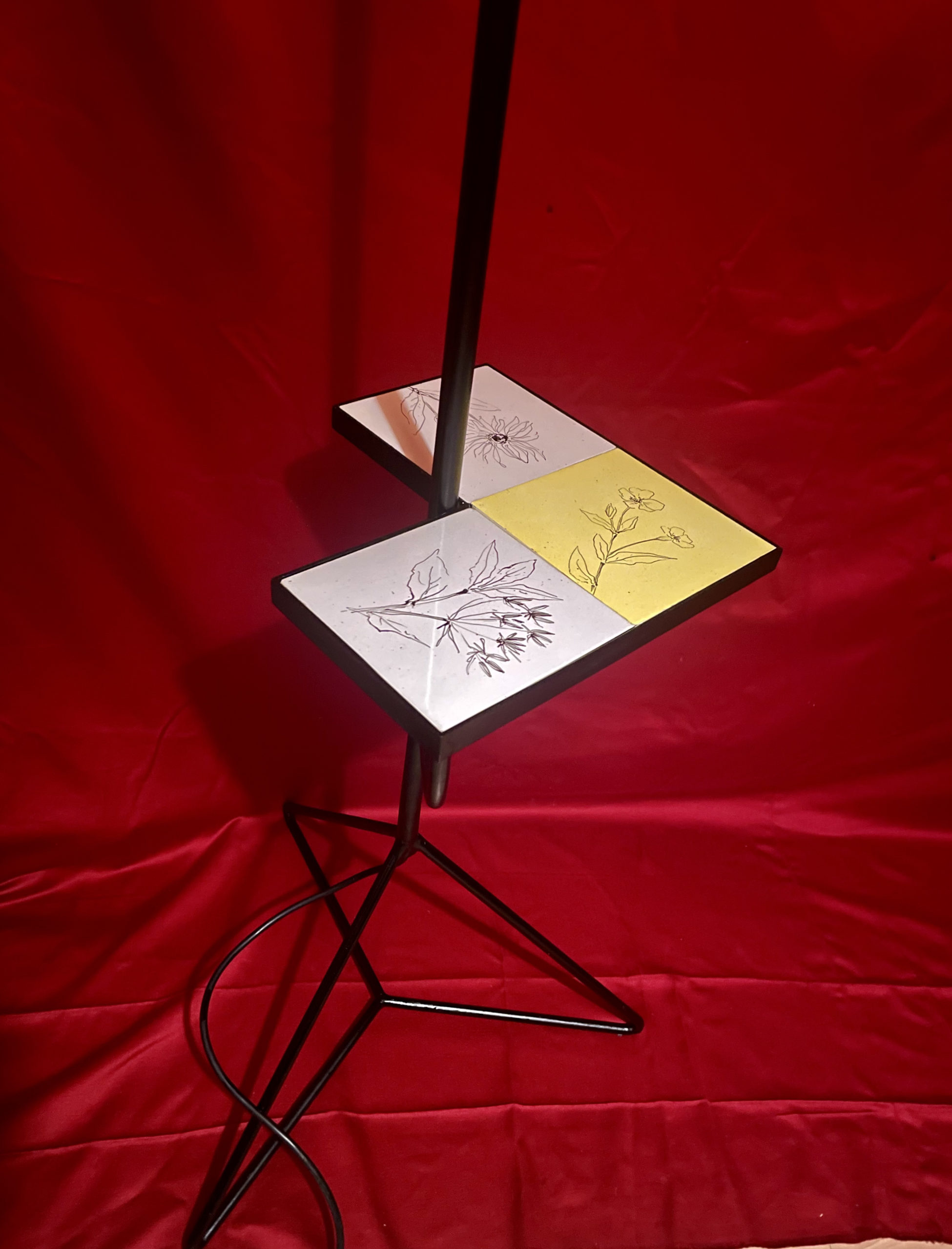 Lampadaire - liseuse motifs champêtre – Image 6