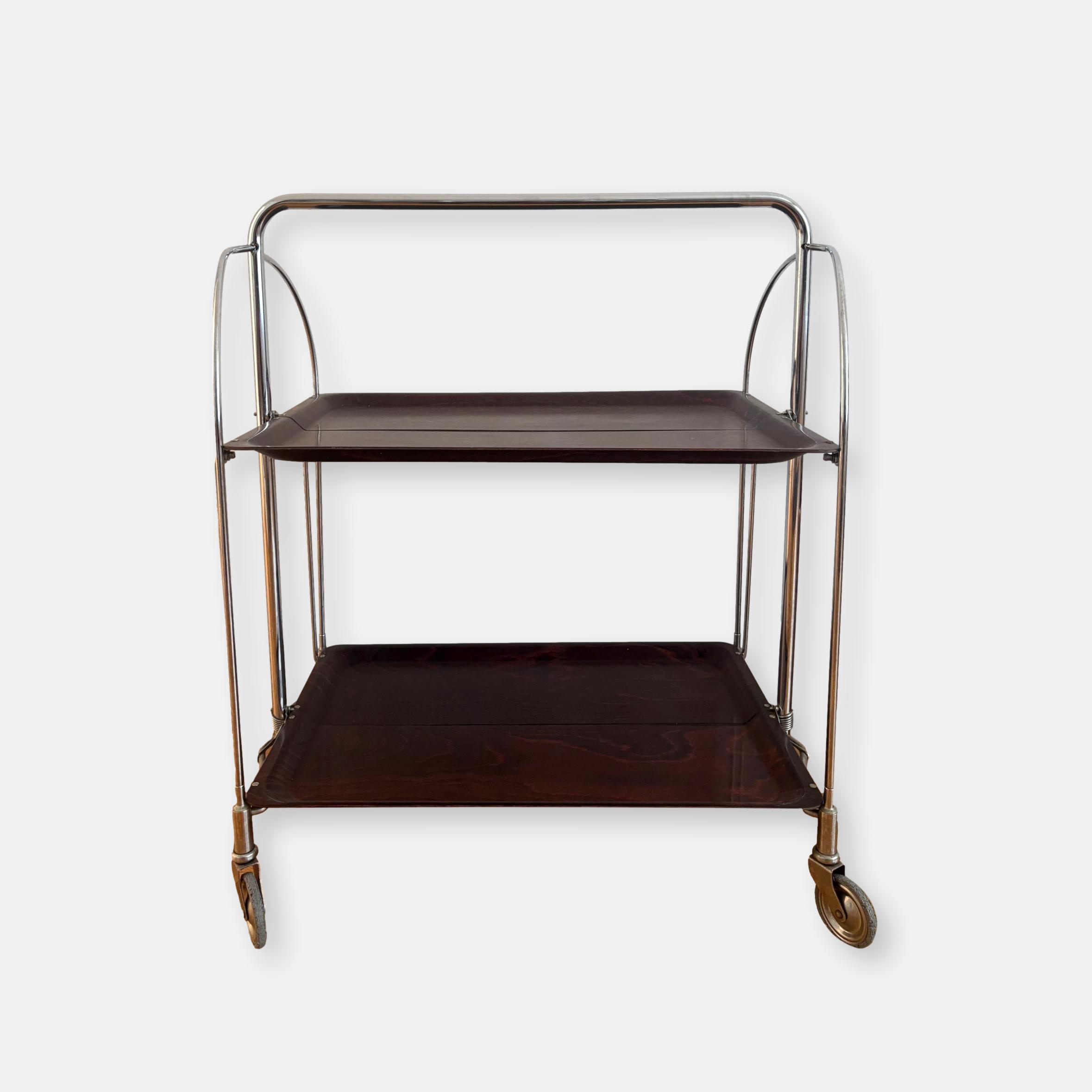 Chariot de bar ou de service Bremshey (1970s)